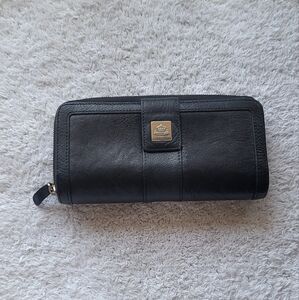 Toscano Italy black leather wallet